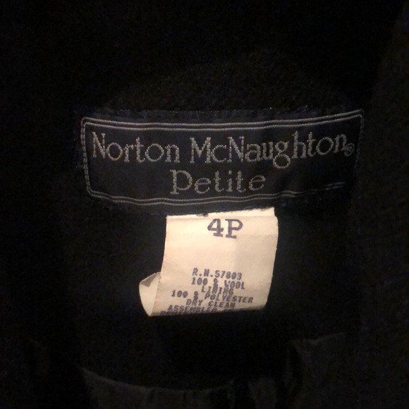 Women’s 100% wool black blazer 4P - Picture 3 of 5